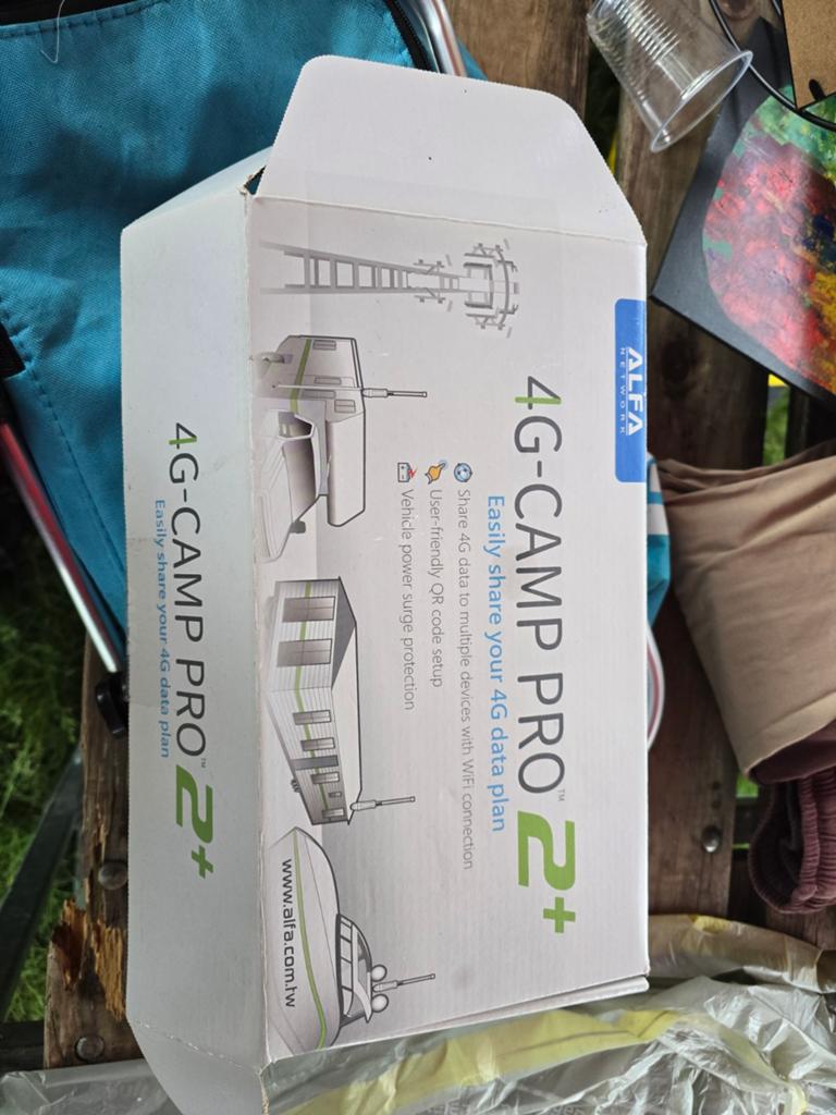 Alfa 4G-CAMP Pro 2+ WiFi-systeem voor voertuigen, Ophalen of Verzenden