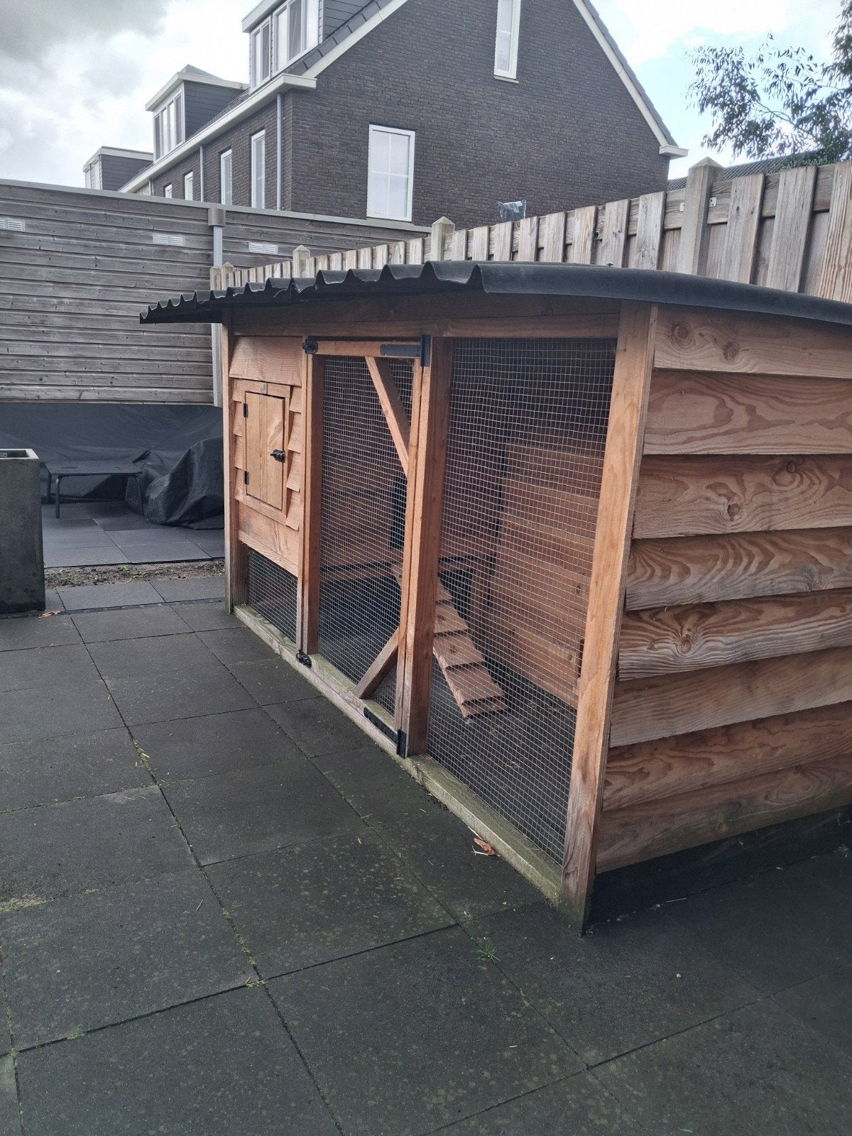 Konijnenhok,  ruim, degelijk en op maat gemaakt, Dieren en Toebehoren, Ophalen, 90 cm of meer, Konijn, Hok