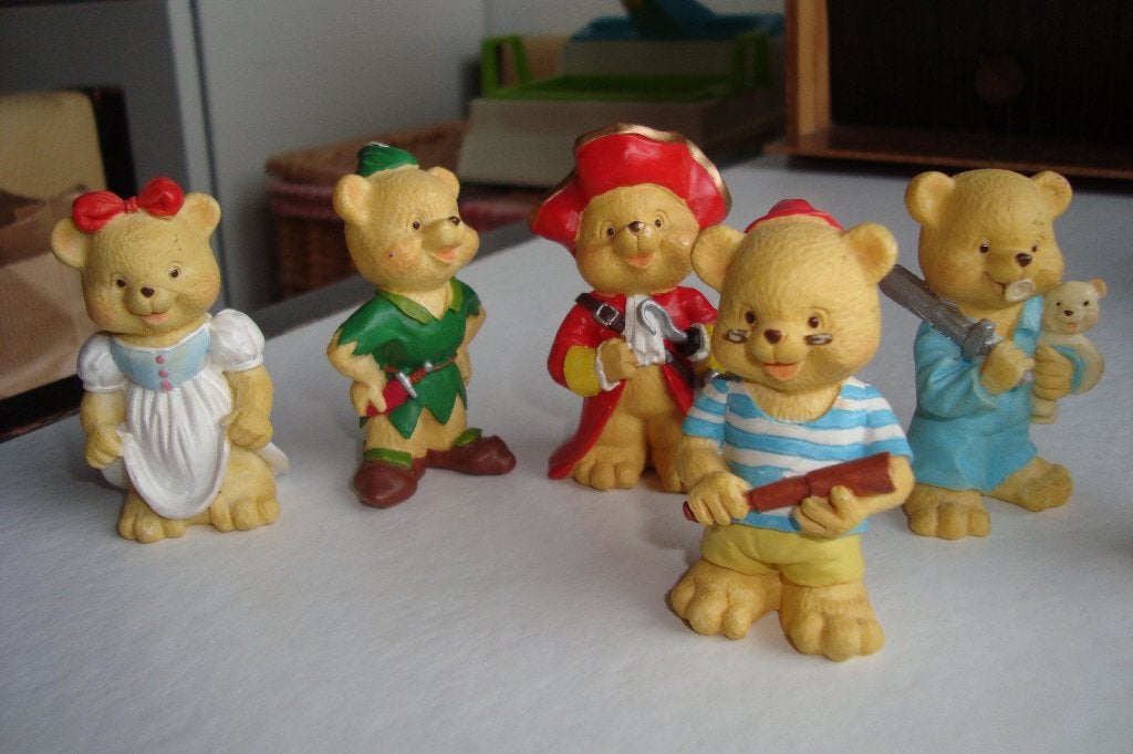 Beren figuurtjes zie foto's, Ophalen of Verzenden, Zo goed als nieuw, Beeldje, Overige merken