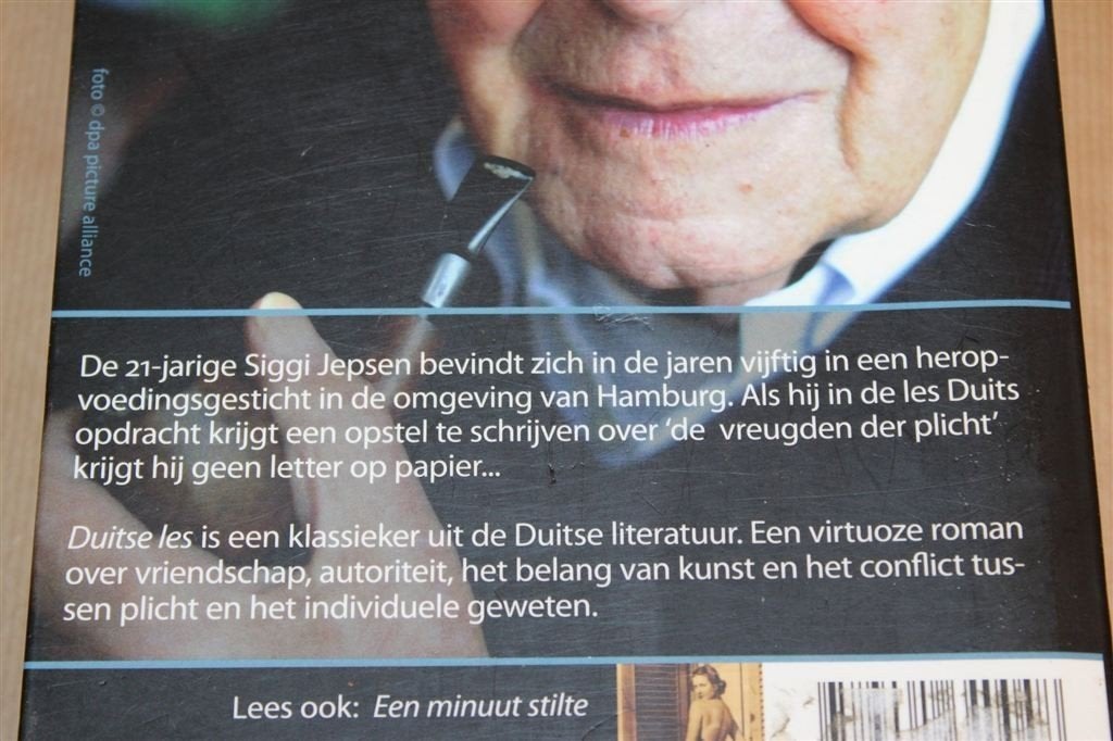 Duitse Les — Roman over Plicht en Schuld — Siegfried Lenz, Ophalen of Verzenden, Gelezen