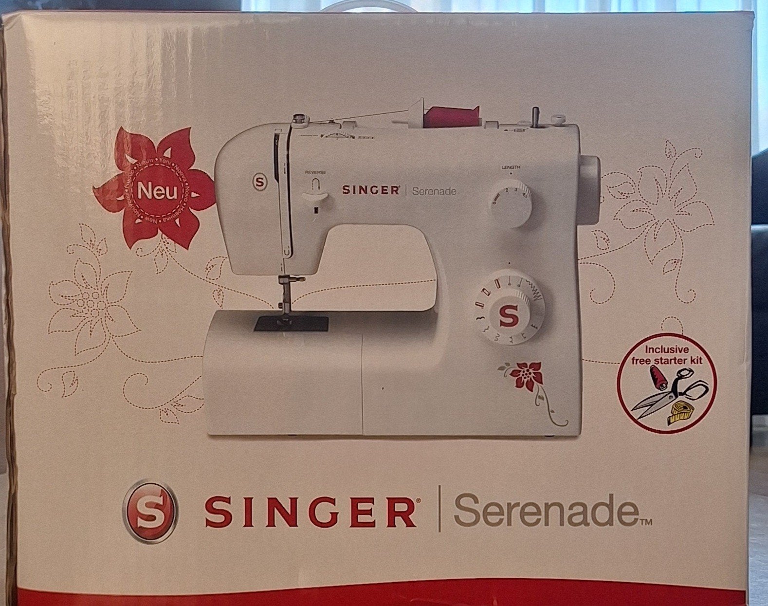 Nieuwe Singer Serenade Naaimachine met Starterkit, Ophalen of Verzenden, Nieuw, Naaimachine, Singer