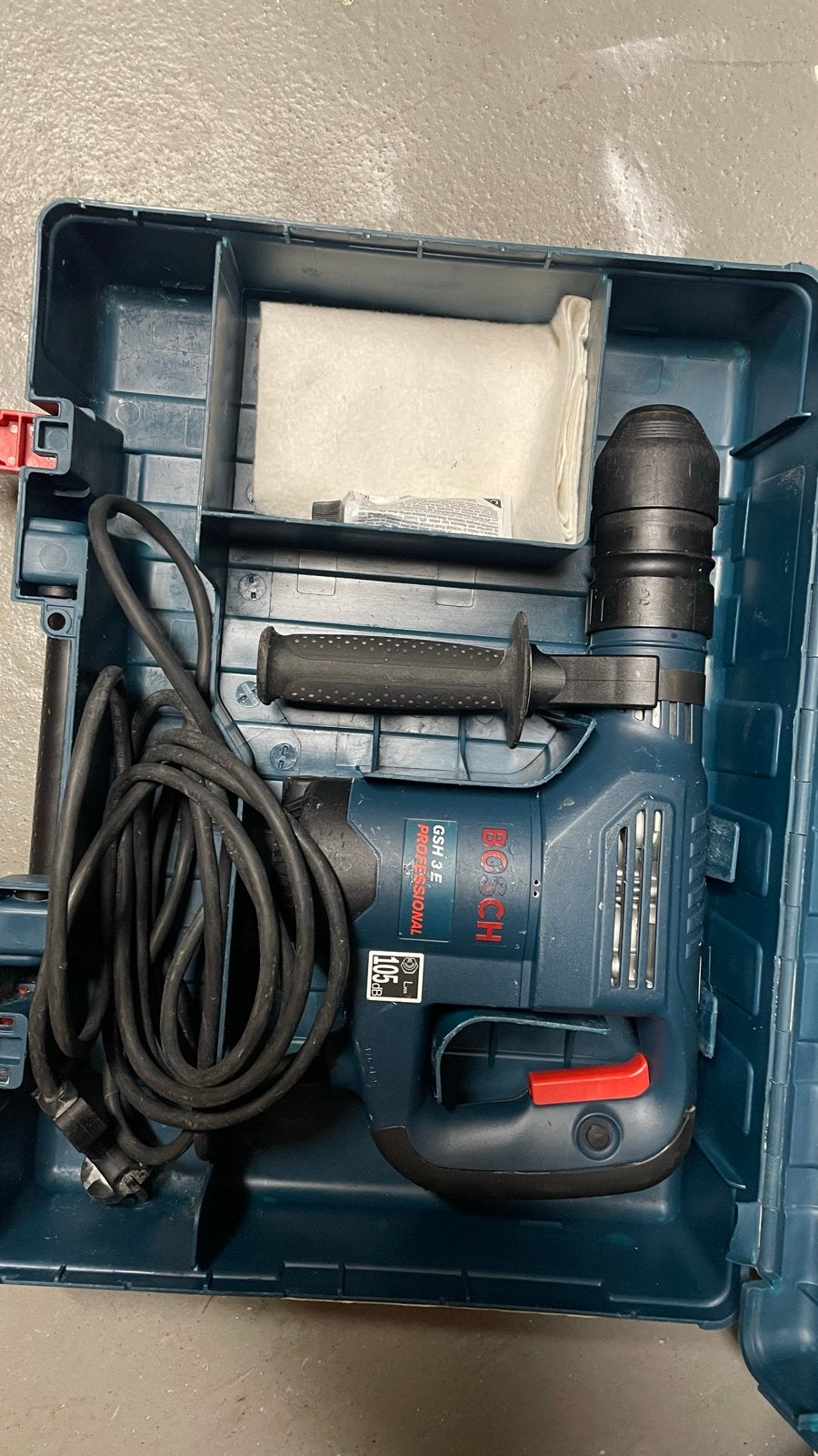 Bosch GSH 3 E Professionele Breekhamer 650W, Ophalen, Boor- en/of Breekhamer, Klopboormechanisme, Gebruikt
