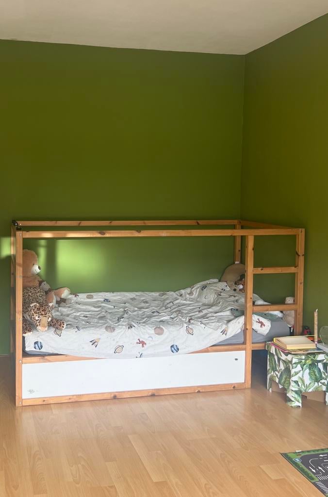 Ikea Kura bed, Ophalen, Gebruikt, Eenpersoons, 90 cm