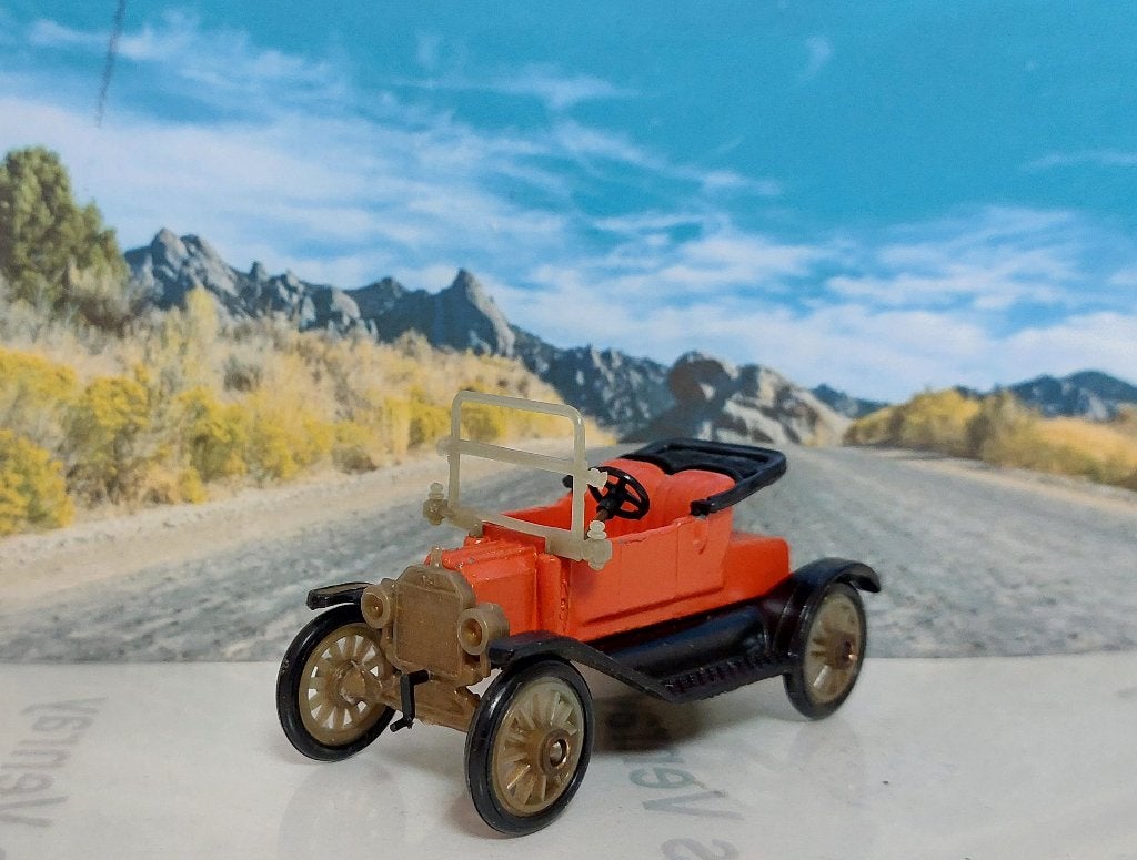 1:43 Ford Model T Coupelet (top down) 1915; Safir #8, Ophalen of Verzenden, Gebruikt, Auto, Overige merken
