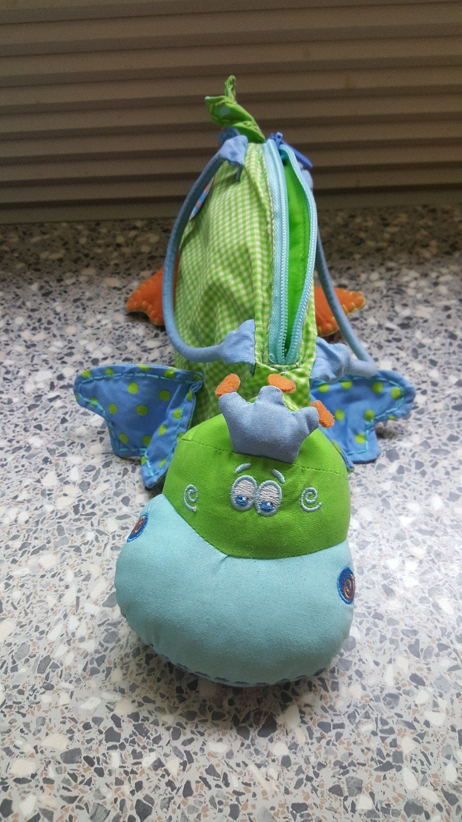 Dushi bacladi,  speelgoed tasje,  knuffel, Ophalen of Verzenden, Zo goed als nieuw, Overige typen
