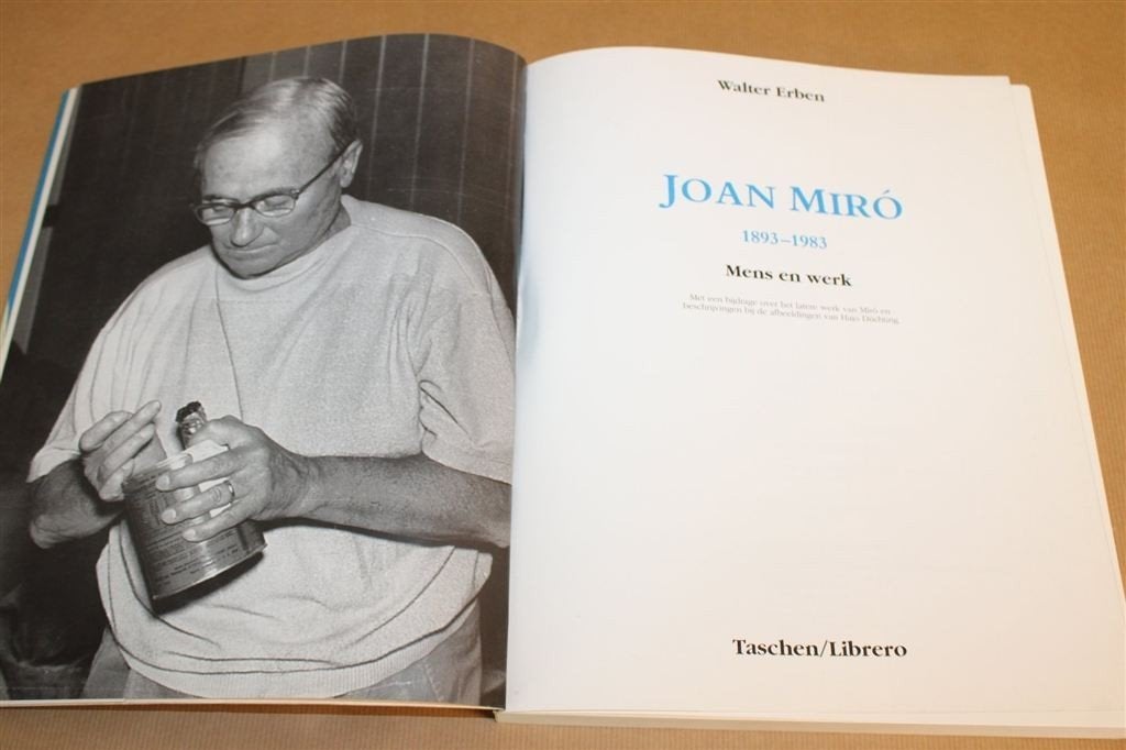 Joan Miro — Mens en Werk, Groot Taschen Kunstboek, Ophalen of Verzenden, Gelezen