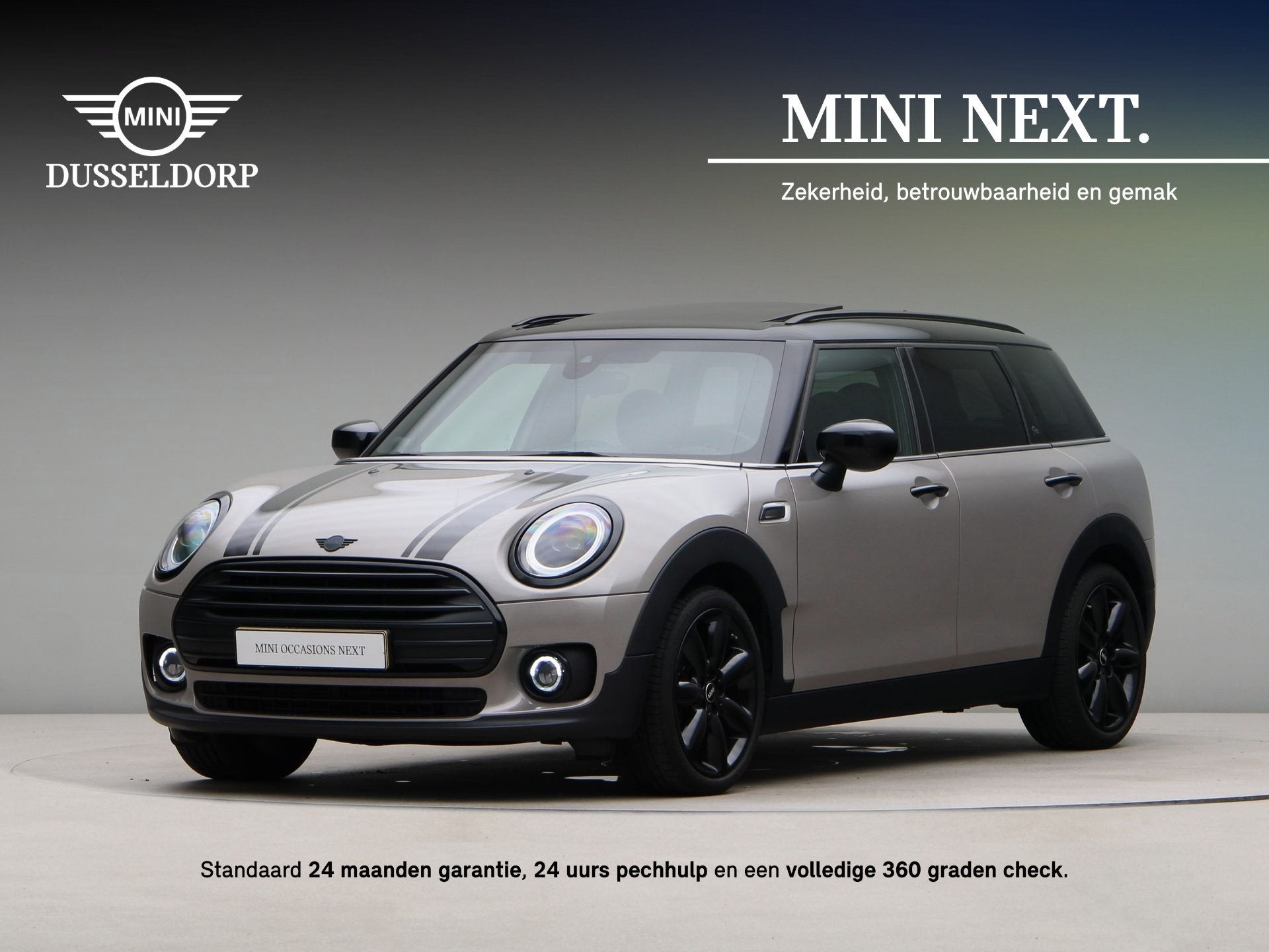 MINI Clubman Cooper Richmond Park Edition Aut. (bj 2021), Auto's, Dealer onderhouden, 136 pk, Gebruikt, Verwarmde buitenspiegels
