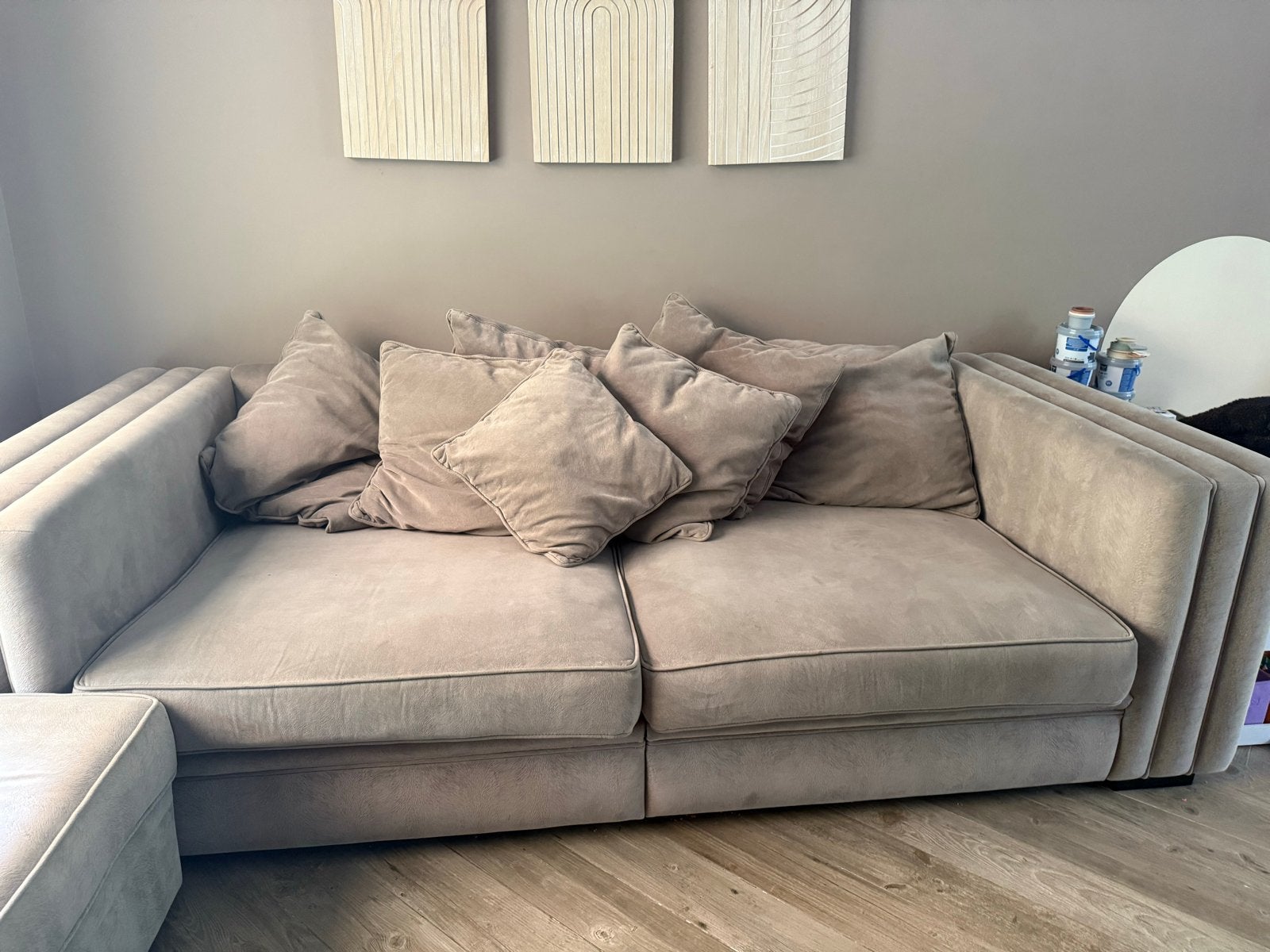Rofra Home bank in uitstekende staat - wegens verhuizing, Ophalen, 250 tot 300 cm, 100 tot 125 cm, Driepersoons