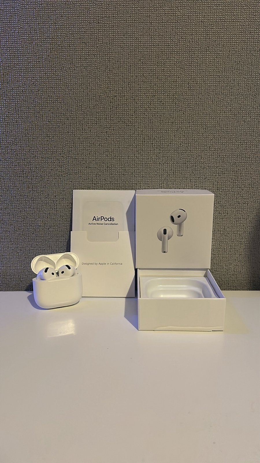 AirPods 4 met ANC – Zo goed als nieuw – Factuur aanwezig, Ophalen of Verzenden, Zo goed als nieuw, Bluetooth