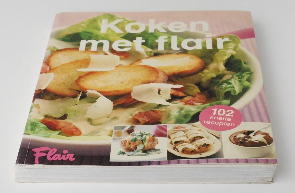 Koken met Flair - 102 snelle recepten (2003), Boeken, Kookboeken, Verzenden, Zo goed als nieuw, Nederland en België