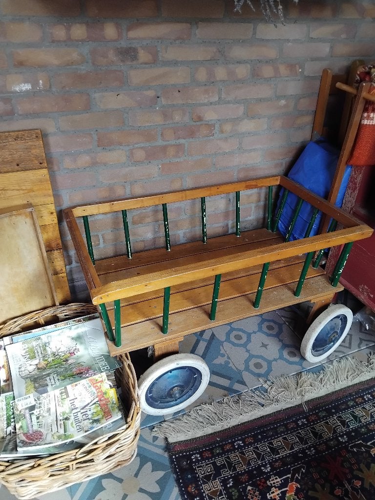 Mooie oude bolderwagen, Ophalen