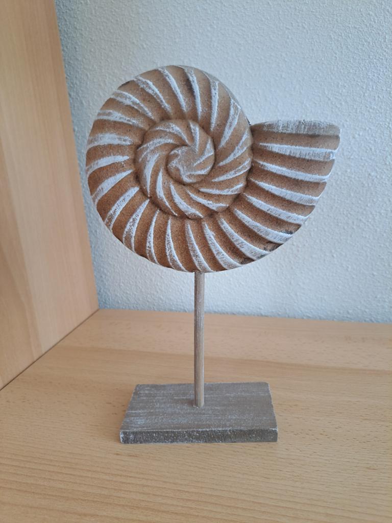 Ornament schelp, Ophalen