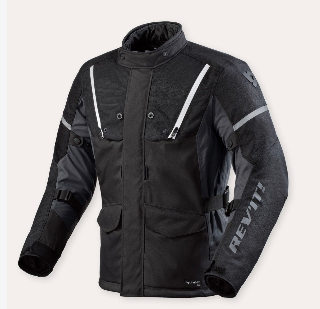 REV’IT! Horizon 3 H2O motorpak - Jas XXL / Broek 3XL, Kleding | Heren, Ophalen of Verzenden, Gedragen, Overige maten, Zwart
