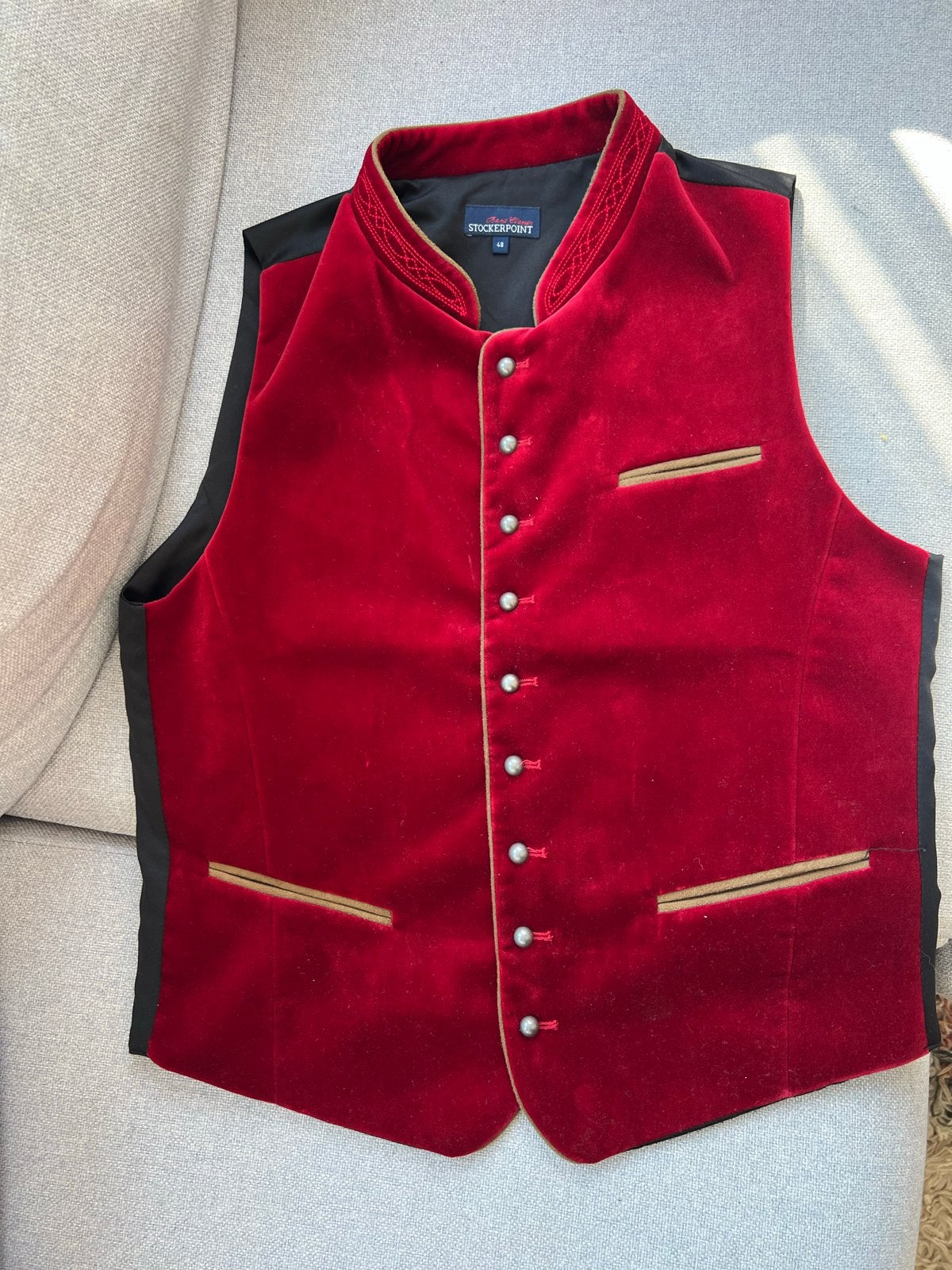 Trachtengilet maat 48  voor Oktoberfest - Stockerpoint, Kleding | Heren, Carnavalskleding en Feestkleding, Ophalen of Verzenden