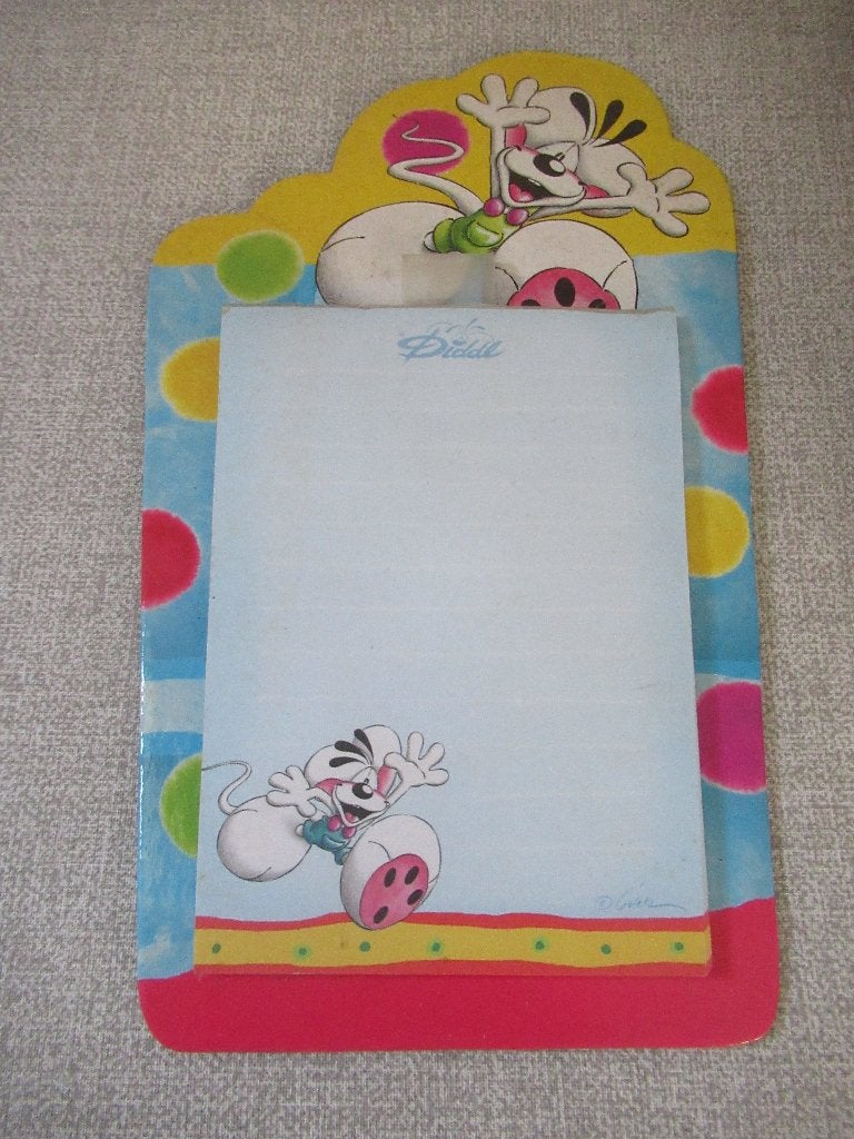 Diddl MAGNEETBLAADJES BLOK no. 6, Verzamelen, Ophalen of Verzenden, Diddl, Gebruikt, Papier, Kaart of Schrift