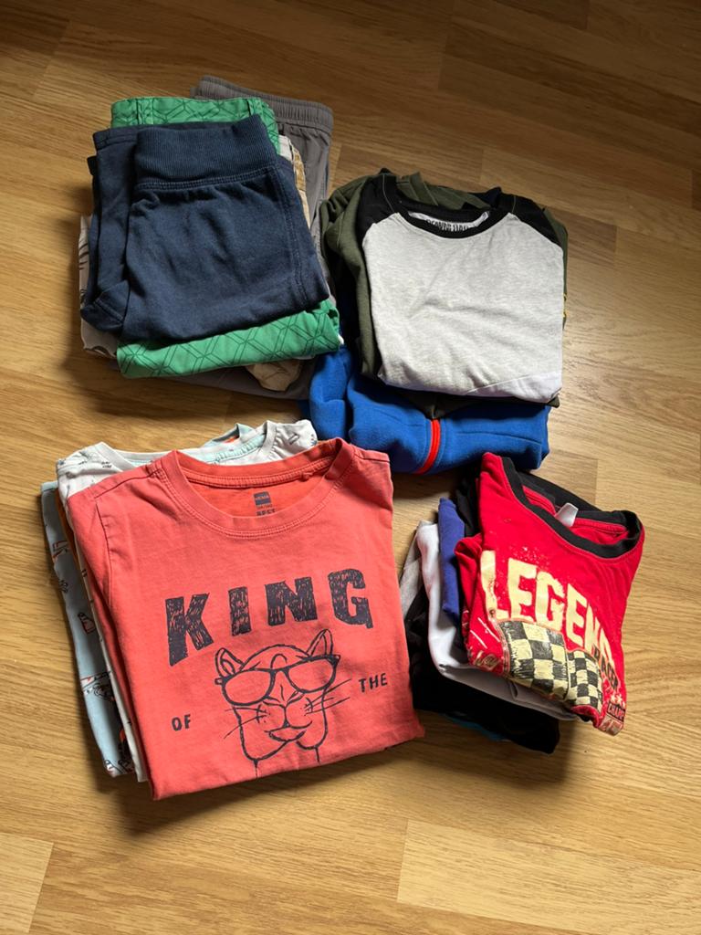 Pakket jongens kleding zomer maat 128/134, Ophalen of Verzenden, Zo goed als nieuw, Maat 128