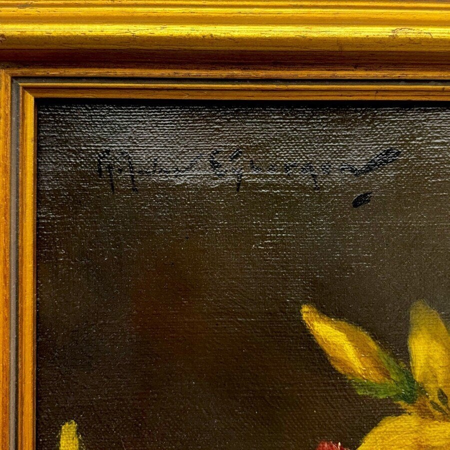 Cor Bouter (1888-1966) - Bloemstilleven, Antiek en Kunst, Ophalen of Verzenden