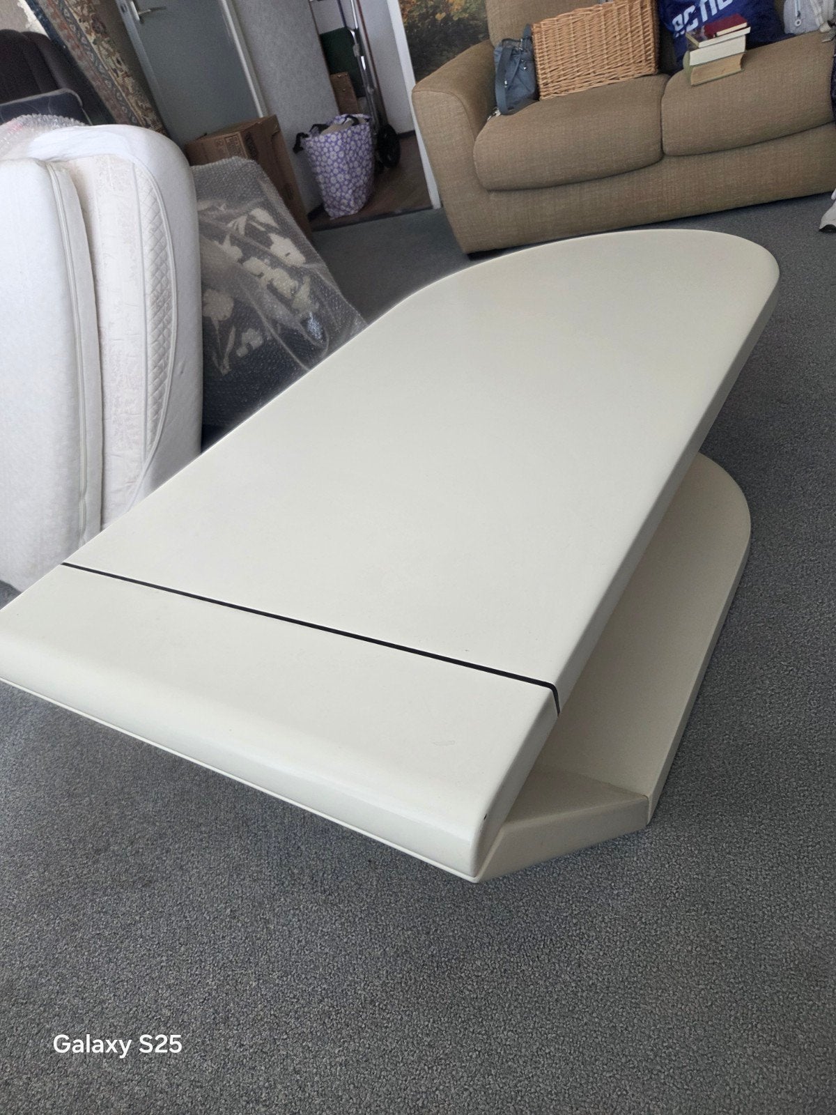 salon tafel, Huis en Inrichting, Tafels | Salontafels, Ophalen, Rechthoekig, 100 tot 150 cm, 50 tot 100 cm