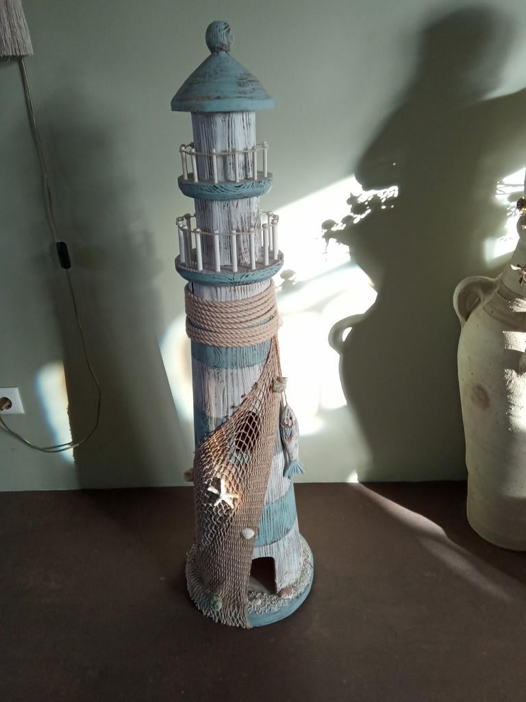 Vuurtoren, Huis en Inrichting, Ophalen, Hout, Minder dan 25 cm