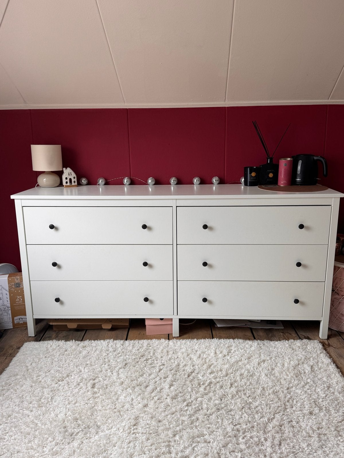 Ikea ladekast wit - Ruime opbergruimte