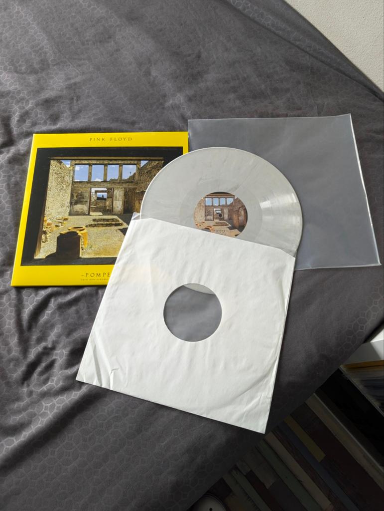 Pink Floyd - Live at Pompeii LP (Gekleurd Vinyl), Cd's en Dvd's, Ophalen of Verzenden, Zo goed als nieuw, 12 inch, Progressive