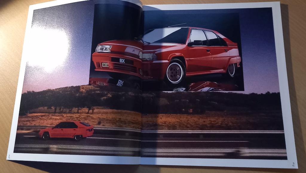 Citroën BX brochure 8/91, Verzenden, Zo goed als nieuw, Citroën