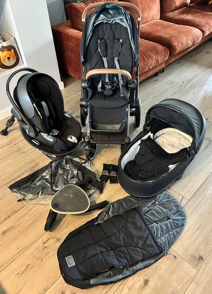 Cybex Priam Kinderwagen – Complete Set – Perfecte Staat, Kinderen en Baby's, Buggy's, Ophalen, Zo goed als nieuw, Voetenzak