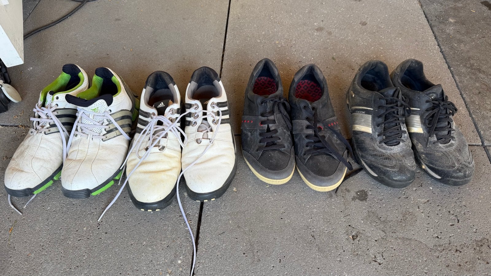 Diverse golfschoenen (maat 43), Ophalen, Gebruikt, Schoenen, Overige merken