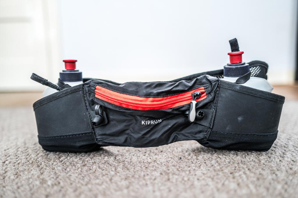 Kiprun hardloop drinkgordel + 2 flesjes | goede staat, Sport en Fitness, Loopsport en Atletiek, Overige merken, Ophalen of Verzenden