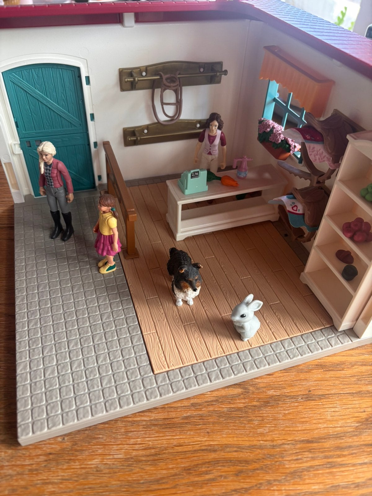 Schleich winkel inclusief accessoires, Kinderen en Baby's, Speelgoed | Poppenhuizen, Ophalen, Zo goed als nieuw, Toebehoren