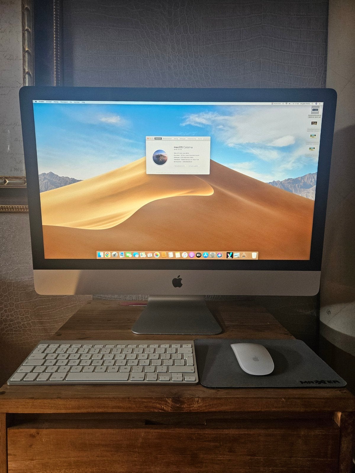 iMac 27-inch, Late 2013 3.2 GHz i5, 8GB RAM, 1.12TB Fusio, Computers en Software, Apple Desktops, Ophalen, Gebruikt, HDD en SSD