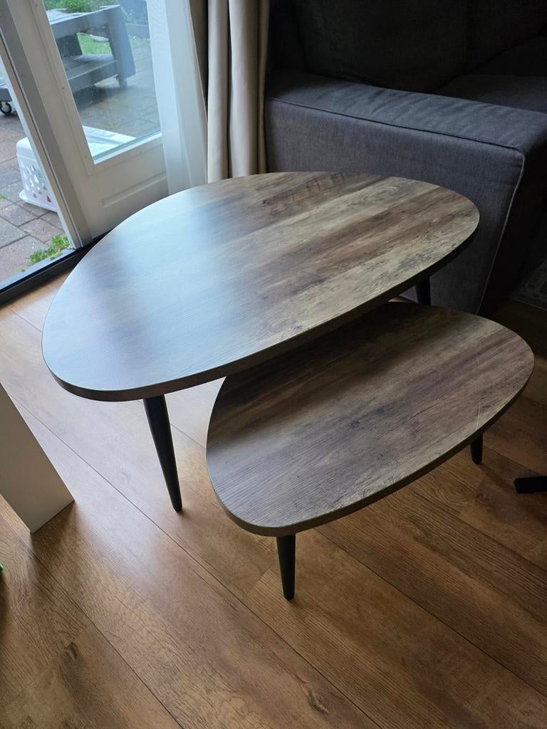 Eettafel, salontafel en kast, Ophalen, 50 tot 100 cm, Zo goed als nieuw, Minder dan 50 cm