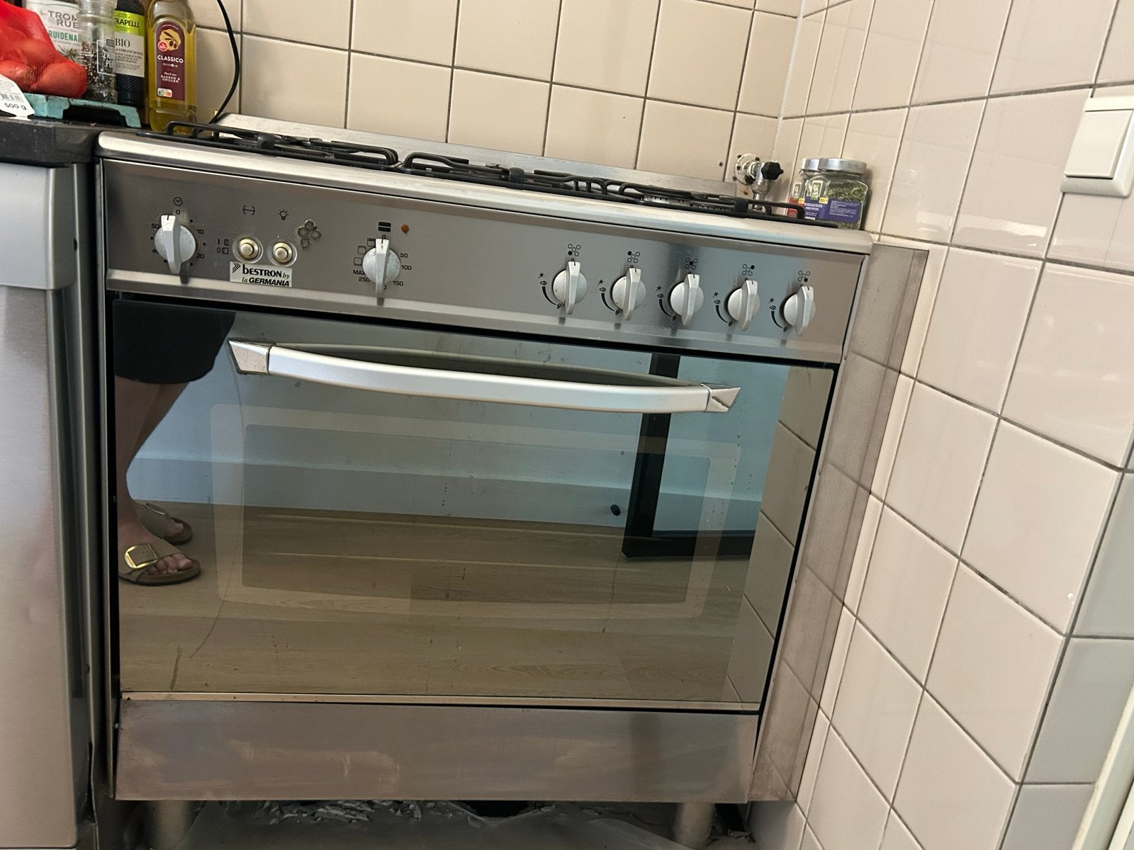 Bestron by La Germania Gasfornuis met Oven, Ophalen, Gebruikt, 60 cm of meer, Grill
