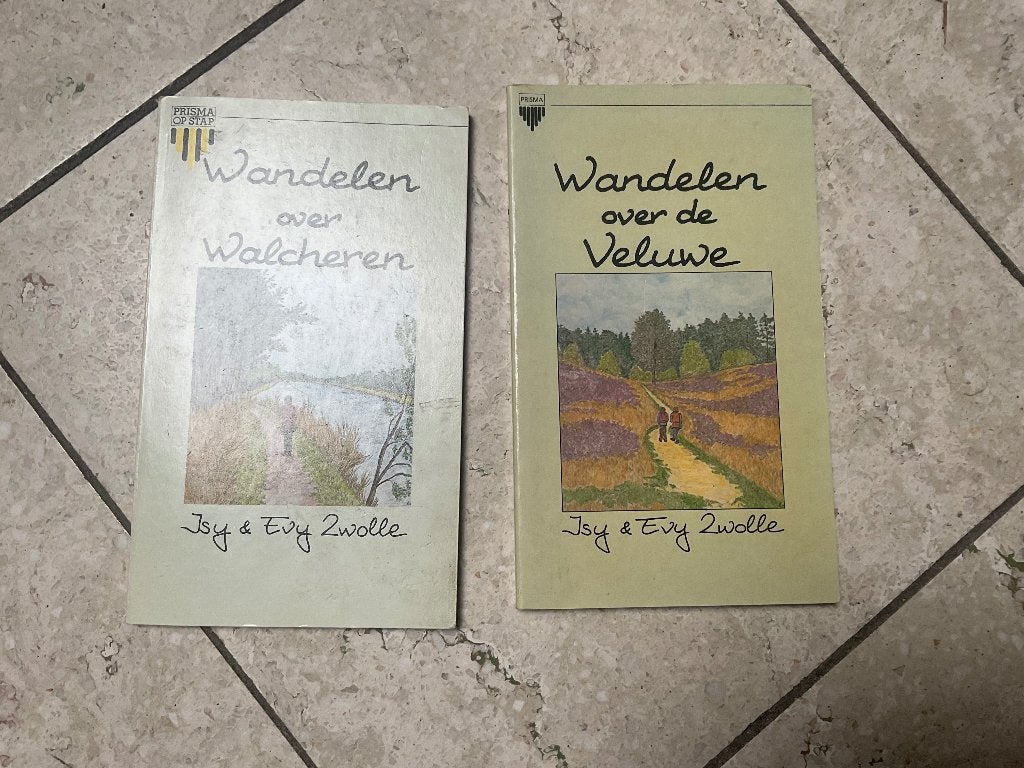 Wandelen in walcheren, over de veluwe, Boeken, Overige merken, Fiets- of Wandelgids, Ophalen of Verzenden, Zo goed als nieuw