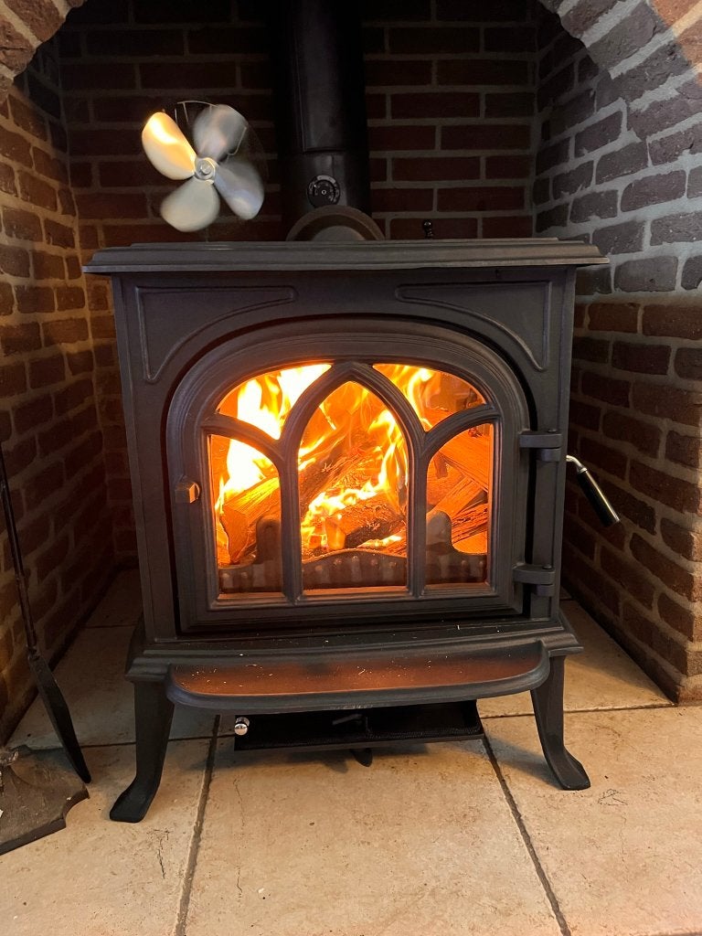 Gietijzeren Houtkachel Mercury 50cm+ Hout!, Zwart, Info@dekachelerij.nl, Nieuw, Ophalen of Verzenden