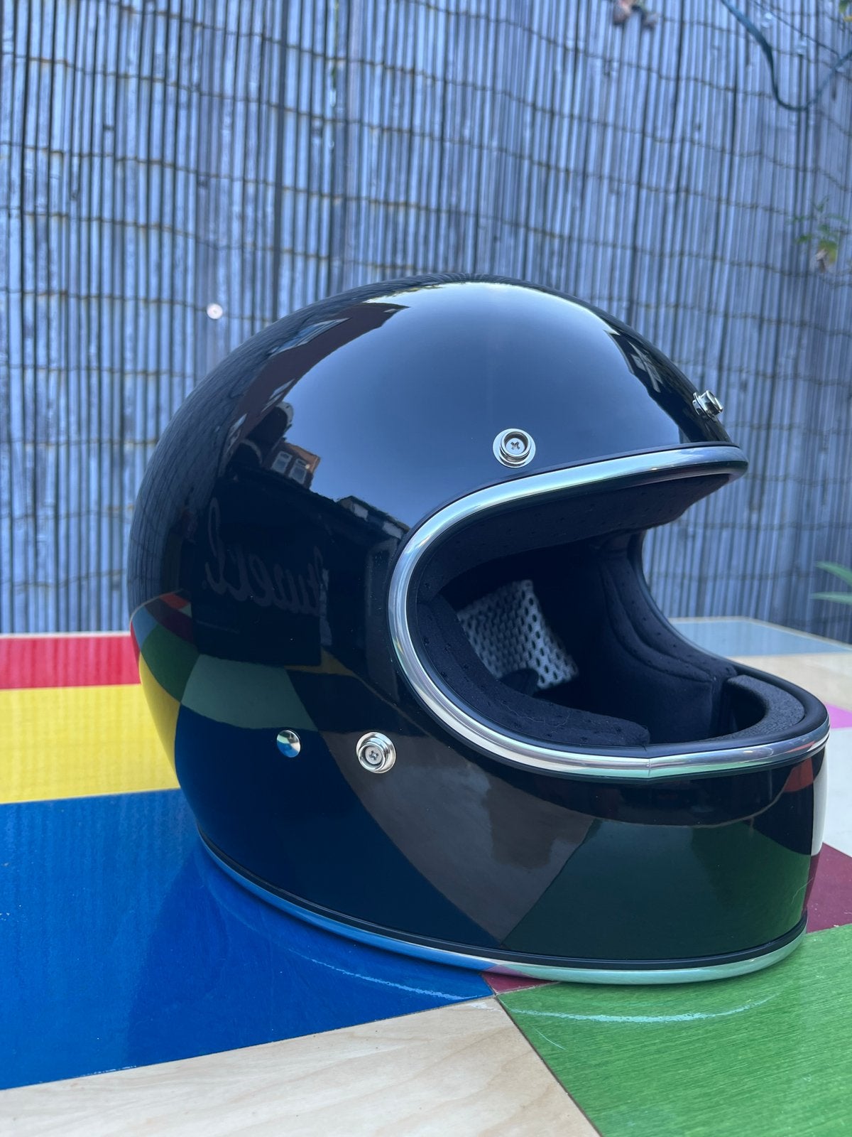 Biltwell Gringo Motor helm, Glanzend Zwart, Maat M, M, Heren, Ophalen of Verzenden, Integraalhelm