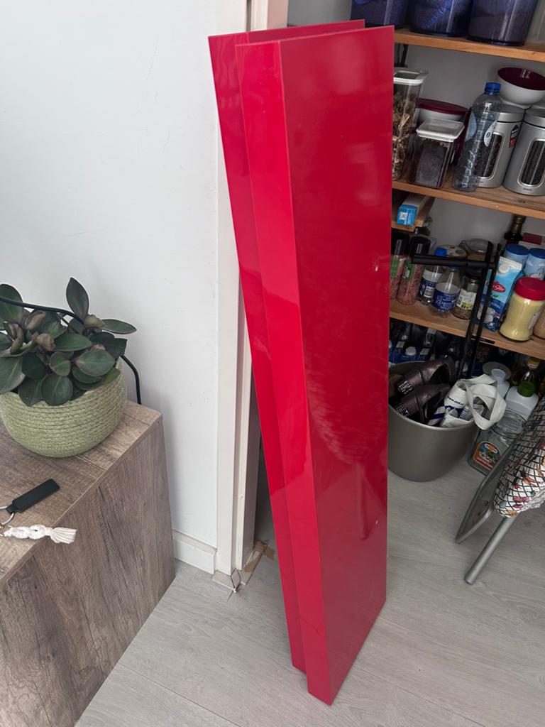Ikea planken lack, Ophalen