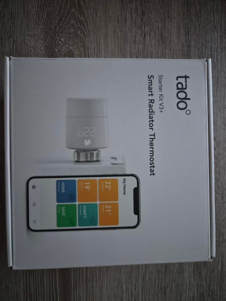3x Tado V3+ Slimme Radiatorknoppen - Zo goed als nieuw, Ophalen of Verzenden, Slimme thermostaat, Zo goed als nieuw