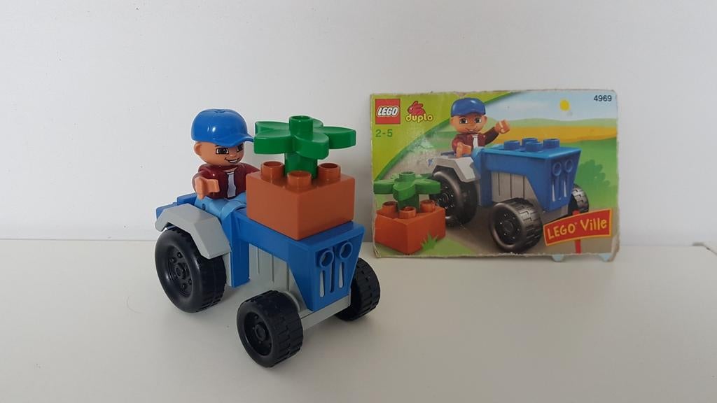 Lego Duplo Tractor 4969, Ophalen of Verzenden, Gebruikt, Complete set, Duplo