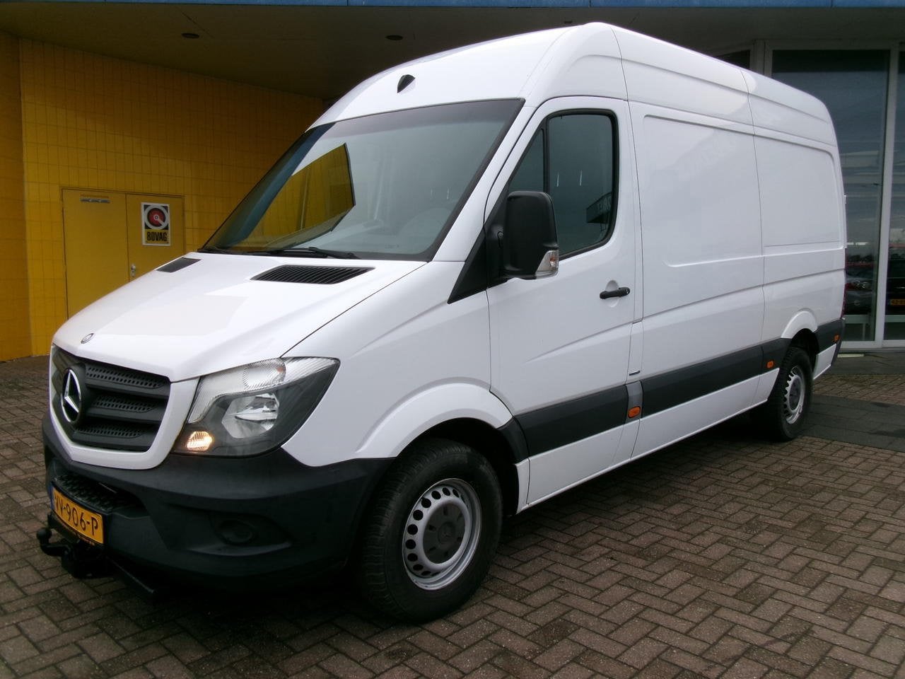 Mercedes-Benz Sprinter 2.2 BLUETEC AUTOMAAT L2/H2 CR.CONTR., Auto's, Automaat, Euro 5, Stof, Gebruikt