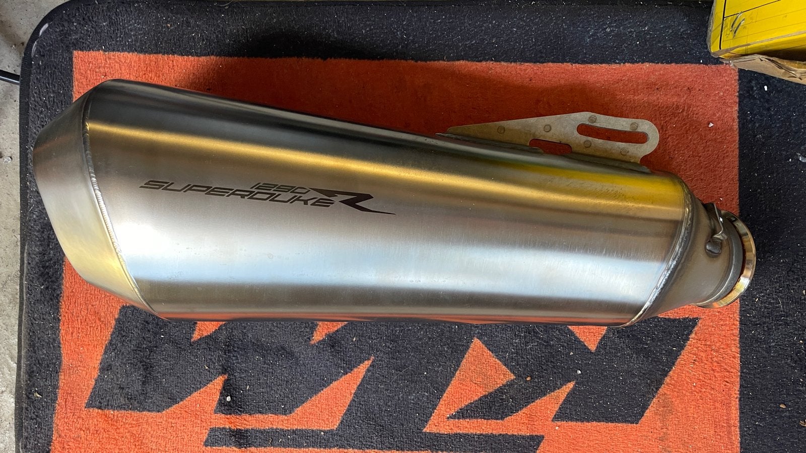 Originele uitlaatdemper KTM Superduke 1290 R Gen 3, Ophalen of Verzenden, Gebruikt