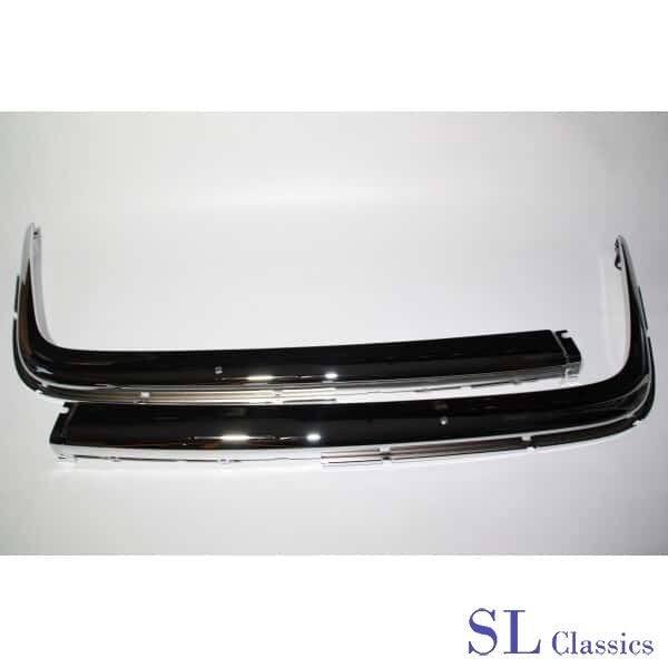 Chroom schalen Staal verchroomd 2-delig Mercedes-Benz SL SLC, Auto-onderdelen, Overige Auto-onderdelen, -, Nieuw, Ophalen of Verzenden