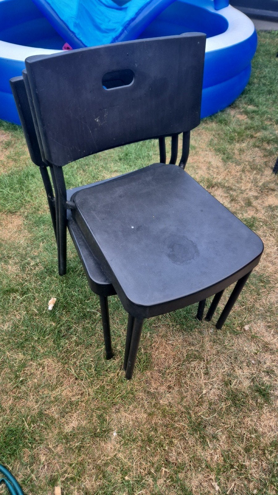 Stoelen, Tuin en Terras, Ophalen, Gebruikt, Kunststof, Stapelbaar