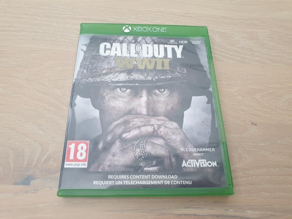 Call of Duty WWII - Xbox One - Zo goed als nieuw, Spelcomputers en Games, Games | Xbox One, Zo goed als nieuw, Shooter, 3 spelers of meer