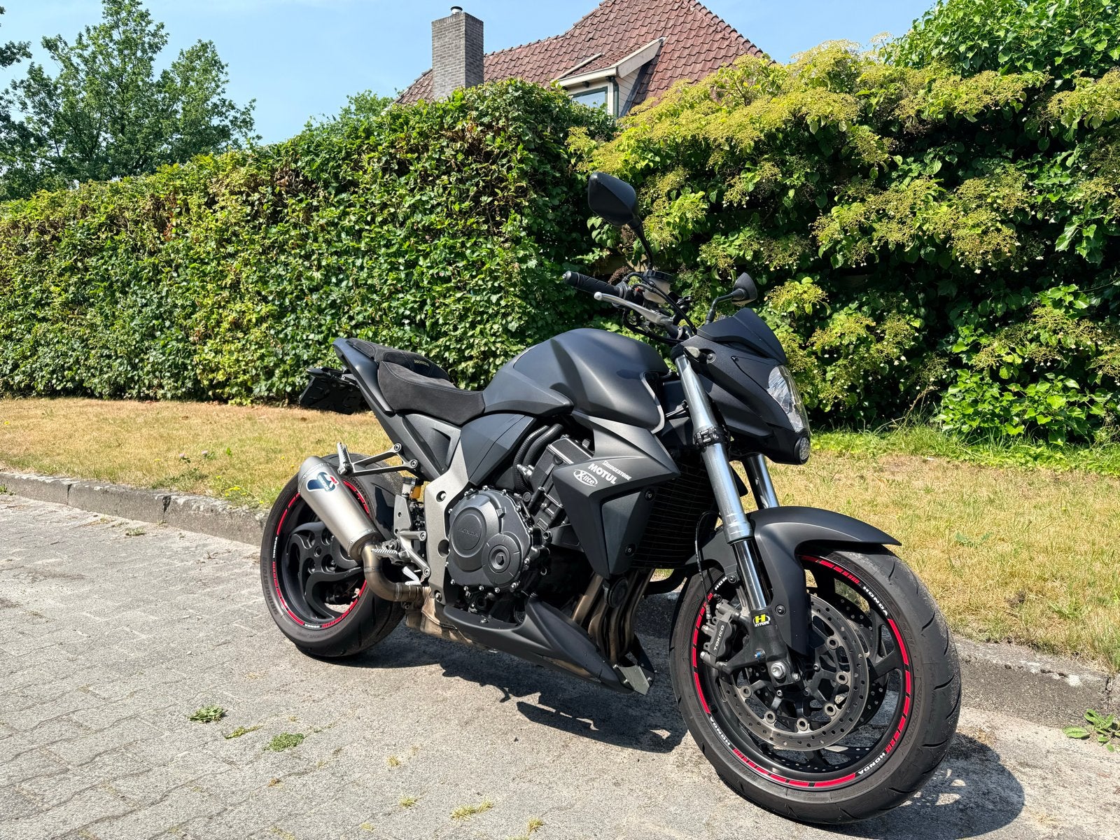 Honda CB1000R Naked Bike MATT ZWART, Sportuitlaat, 4 cilinders, Motorrijbewijs A, Gebruikt