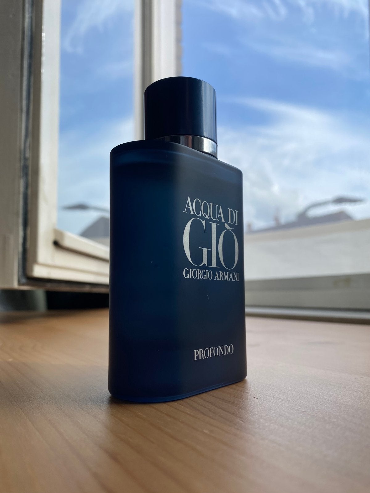 Acqua di Gio profondo 75ml, Ophalen of Verzenden, Zo goed als nieuw
