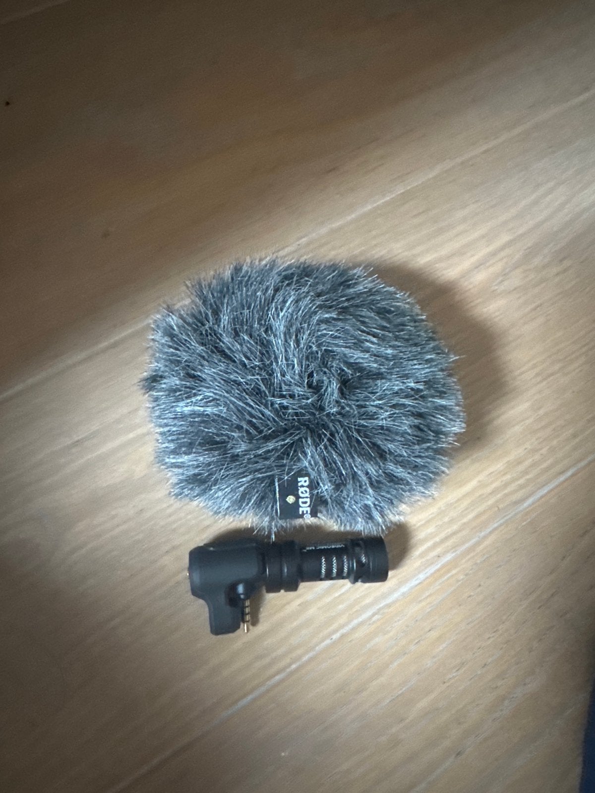 RØDE VideoMicro met Deadcat Windscherm, Ophalen of Verzenden, Zo goed als nieuw, Studiomicrofoon