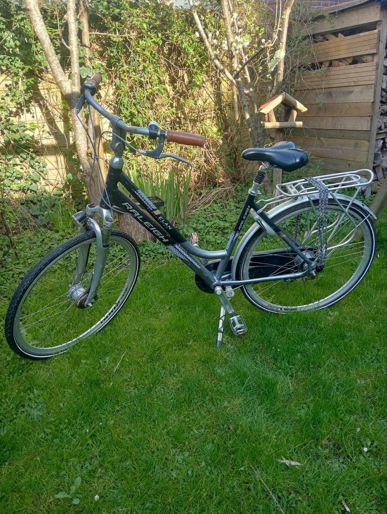 Raleigh Elan herenfiets, Fietsen en Brommers, Fietsen | Heren | Herenfietsen, Ophalen, Gebruikt, Overige merken