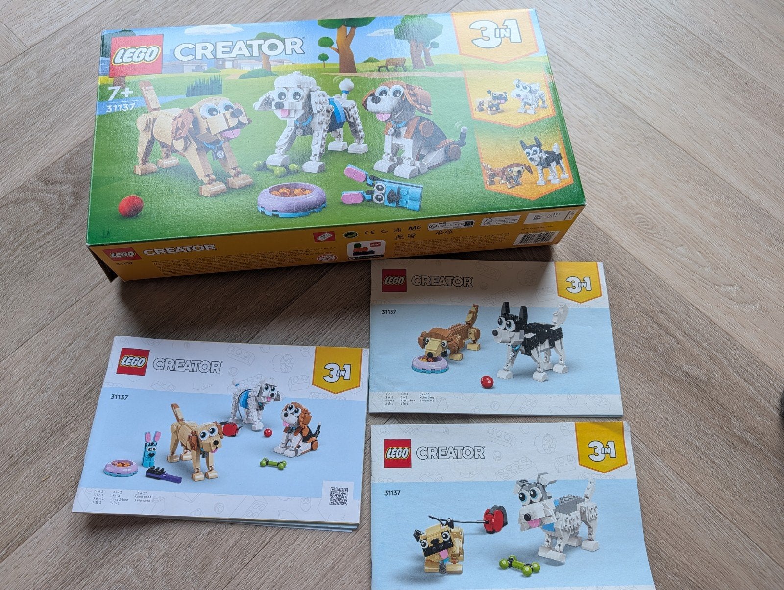 LEGO Creator 31137 Honden - 3-in-1 set, Ophalen of Verzenden, Zo goed als nieuw, Overige merken