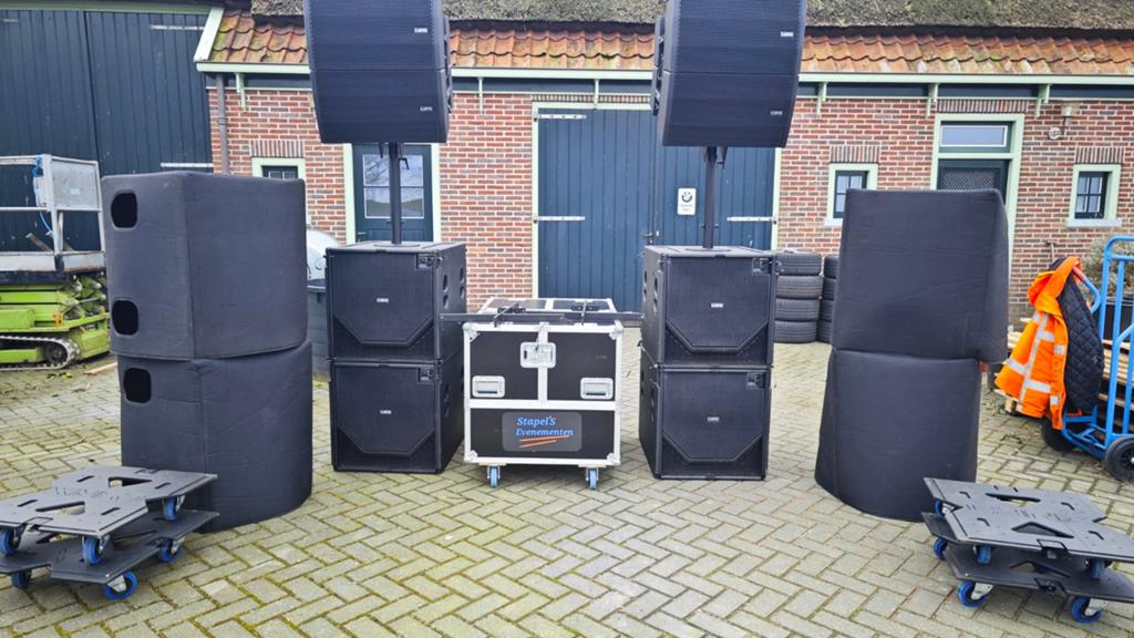 Prof. PA. Systeem lynx cxav2 met lynx Cls118. Actief., Overige merken, Overige typen, Ophalen of Verzenden, Zo goed als nieuw